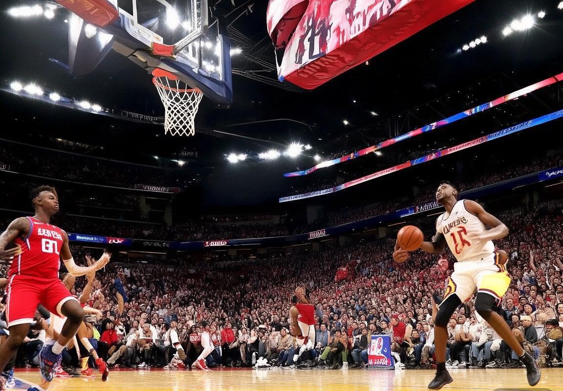 洛杉矶快船VS湖人季前赛：激情对决精彩瞬间盘点